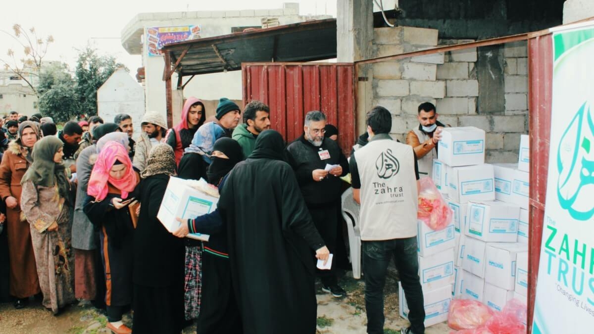 Khums distribution by The Zahra Trust
