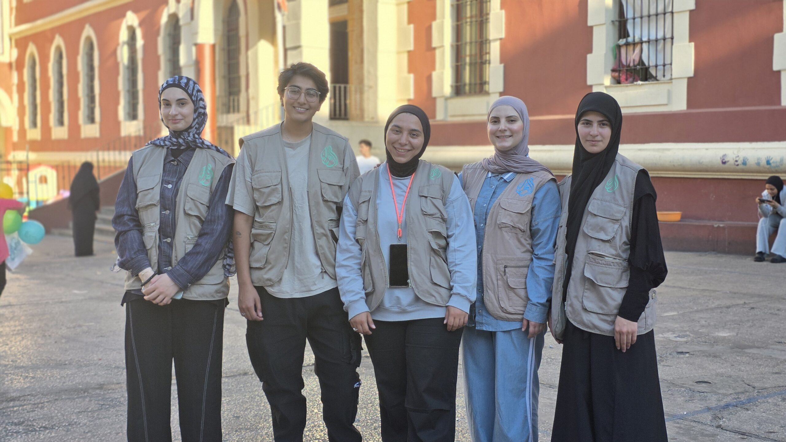 Volunteers from The Zahra Trust supporting their community