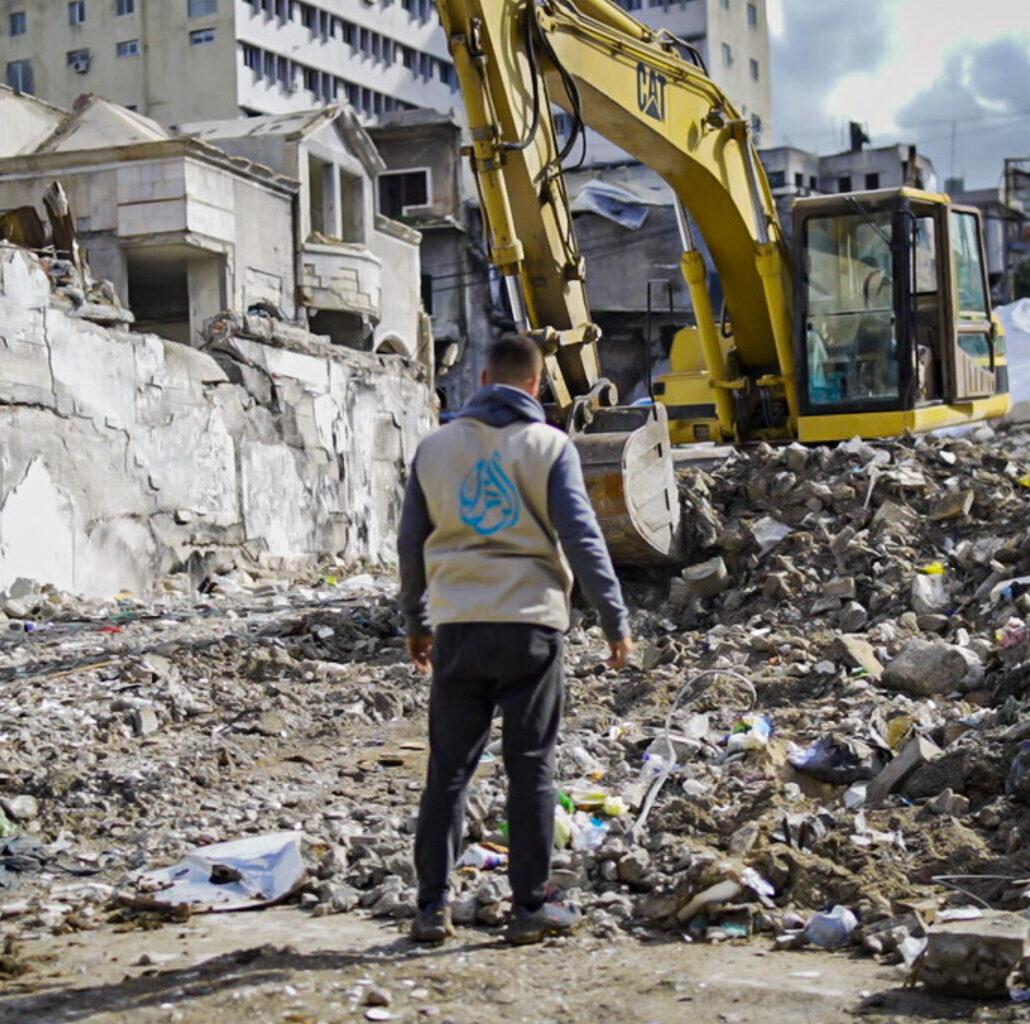 Devastation in the Middle East — homes destroyed and families displaced