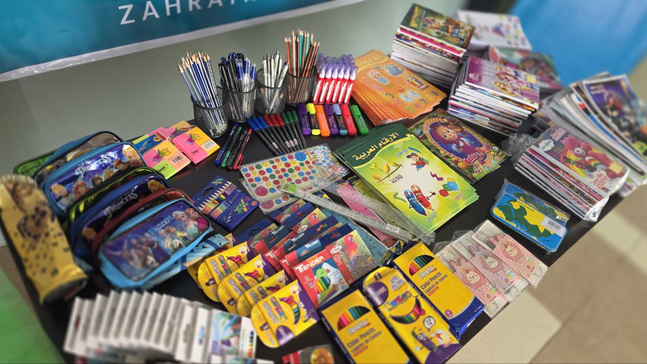 Students supported by The Zahra Trust education programmes