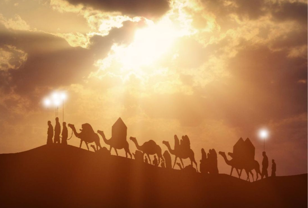 The journey from Shaam to Karbala 
